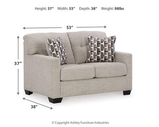 Mahoney Loveseat Chenille