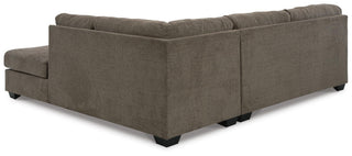 Mahoney 2-Piece Sleeper Sectional with Chaise Chenille
