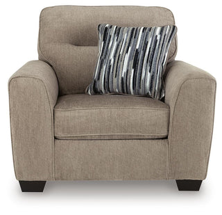 Olten Chair and a Half Chenille