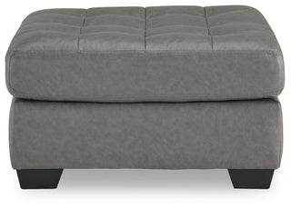 Clairette Court Oversized Accent Ottoman Chenille