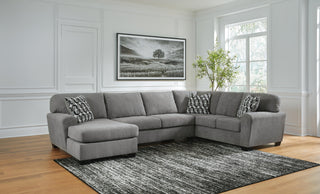 Birkdale Court 3-Piece Sectional with Chaise Chenille