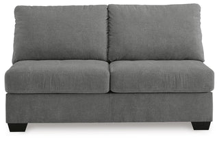 Birkdale Court Armless Loveseat Chenille