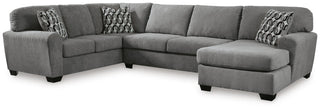 Birkdale Court 3-Piece Sectional with Chaise Chenille
