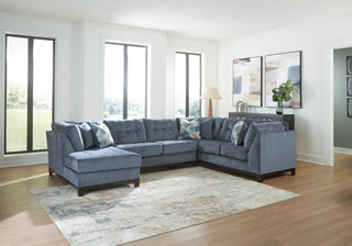 Maxon Place 3-Piece Sectional with Chaise Chenille