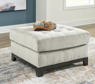 Maxon Place Oversized Accent Ottoman Chenille