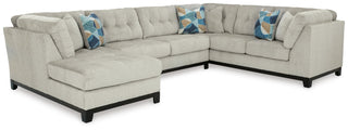 Maxon Place 3-Piece Sectional with Chaise Chenille