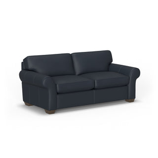 Vail Leather Sofa 82" W