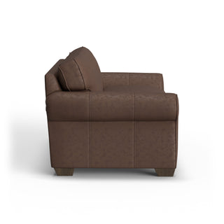 Vail Leather Sofa 82" W