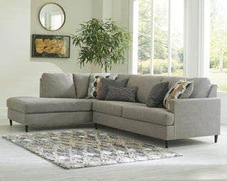 Santasia 2-Piece Sectional with Chaise Chenille