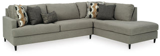 Santasia 2-Piece Sectional with Chaise Chenille