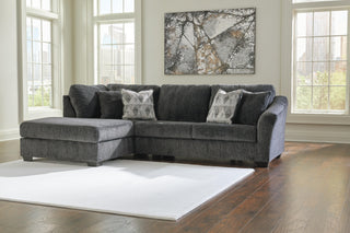 Biddeford 2-Piece Sleeper Sectional with Chaise Velvet