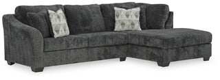 Biddeford 2-Piece Sleeper Sectional with Chaise Velvet