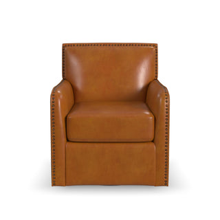 Beckett Leather Swivel Chair