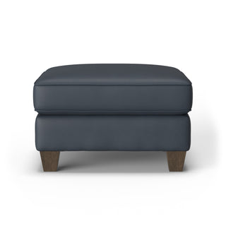 Dempsey Leather Ottoman
