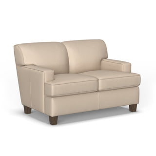Dempsey Leather Loveseat