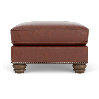 Bexley Leather Ottoman