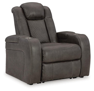 Fyne-Dyme PWR Recliner/ADJ Headrest Faux Leather