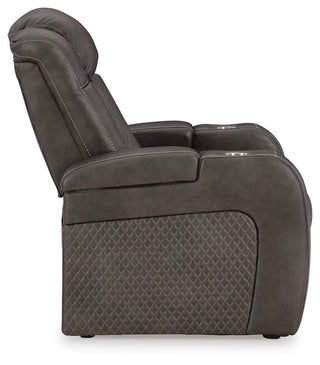 Fyne-Dyme PWR Recliner/ADJ Headrest Faux Leather
