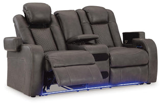 Fyne-Dyme Power Reclining Loveseat and Recliner