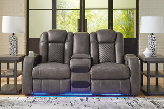 Fyne-Dyme Power Reclining Sofa, Loveseat and Recliner