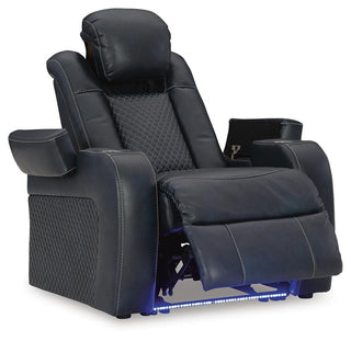 Fyne-Dyme PWR Recliner/ADJ Headrest Faux Leather