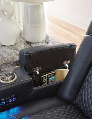 Fyne-Dyme Power Reclining Sofa, Loveseat and Recliner