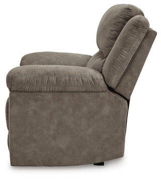 Laresview Zero Wall Wide Seat Recliner Faux Leather