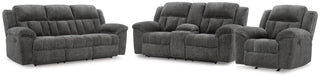 Frohn Reclining Sofa, Loveseat and Recliner
