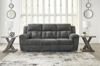 Frohn Reclining Sofa and Loveseat - Graphite