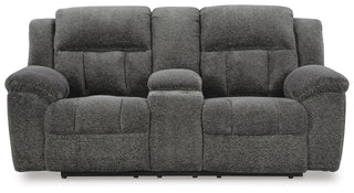 Frohn DBL Rec Loveseat w/Console Chenille