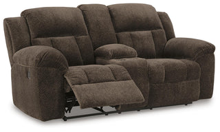 Frohn DBL Rec Loveseat w/Console Chenille