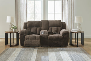 Frohn DBL Rec Loveseat w/Console Chenille