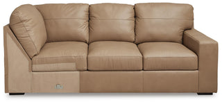 Bandon RAF Sofa w/Corner Wedge Leather