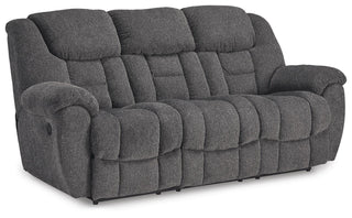 Foreside Reclining Sofa Next-Gen Nuvella™ Performance Fabric