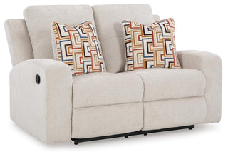 Danum Reclining Loveseat Chenille