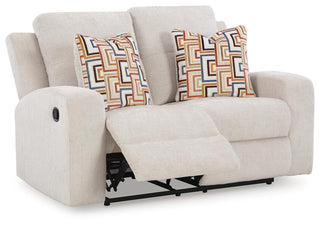 Danum Reclining Loveseat Chenille