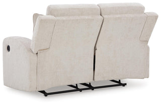 Danum Reclining Loveseat Chenille