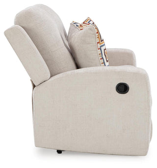 Danum Reclining Loveseat Chenille
