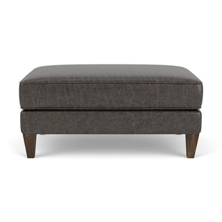 Digby Leather Cocktail Ottoman