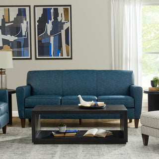 Digby Leather Sofa 80" W