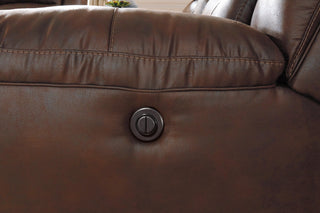 Stoneland Power Rocker Recliner Faux Leather