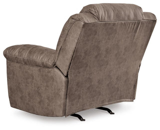 Stoneland Power Rocker Recliner Faux Leather