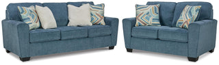 Cashton Queen Sofa Sleeper and Loveseat