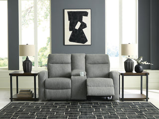 Gauntlet DBL Rec Loveseat w/Console Chenille