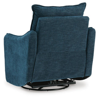 McBurg Swivel Power Recliner Microfiber