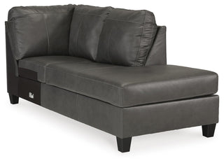 Valderno RAF Corner Chaise Leather