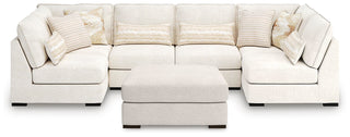 Donelson Creek 4-Piece Sectional and Ottoman