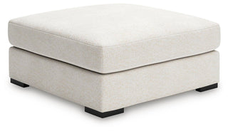 Donelson Creek Oversized Accent Ottoman Chenille Next-Gen Nuvella™ Performance Fabric