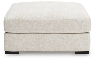 Donelson Creek Oversized Accent Ottoman Chenille Next-Gen Nuvella™ Performance Fabric