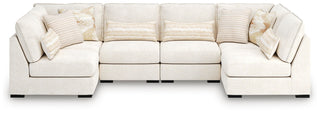 Donelson Creek 6-Piece Sectional Chenille Next-Gen Nuvella™ Performance Fabric
